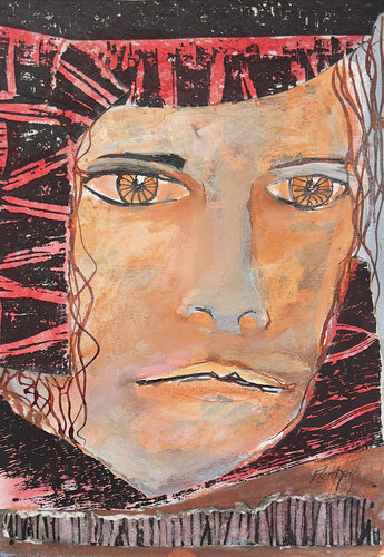 Samurai by Stewart Fletcher, Work on Paper for Sale on Singulart