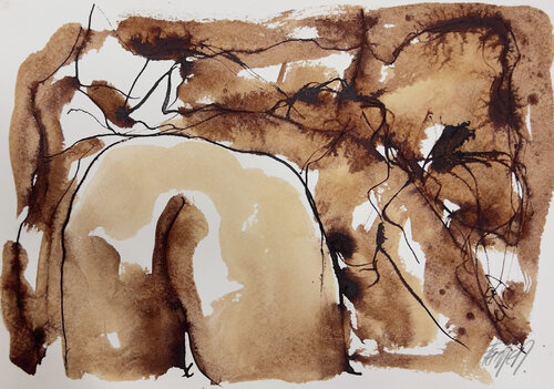 In the perfect moment by Stewart Fletcher, Work on Paper for Sale on Singulart
