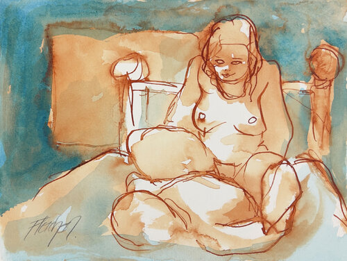 Tell me about your fantasies di Stewart Fletcher, Opera su carta in vendita su Singulart