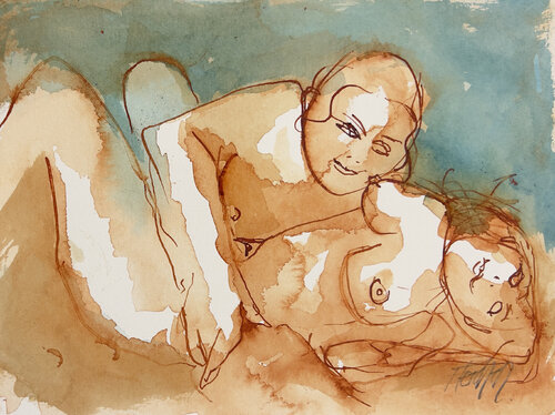 The Joy of Us by Stewart Fletcher, 종이 for Sale on Singulart