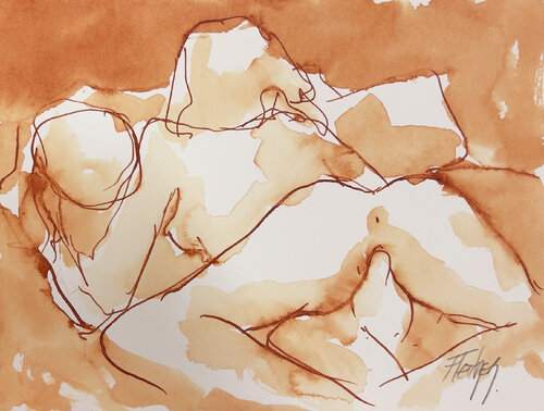 It's never too long my love by Stewart Fletcher, Work on Paper for Sale on Singulart