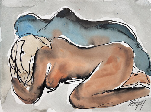When you take me this way by Stewart Fletcher, 종이 for Sale on Singulart