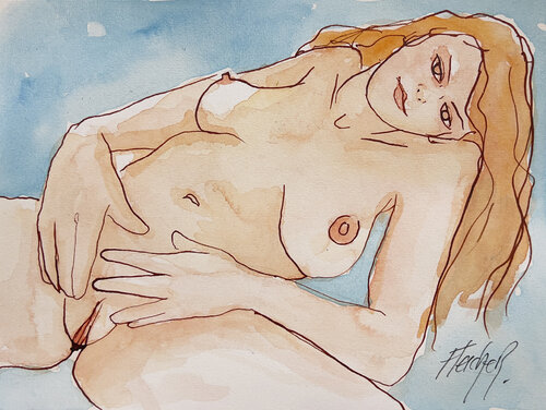 Sunday Morning von Stewart Fletcher, Werk auf Papier kaufen auf Singulart