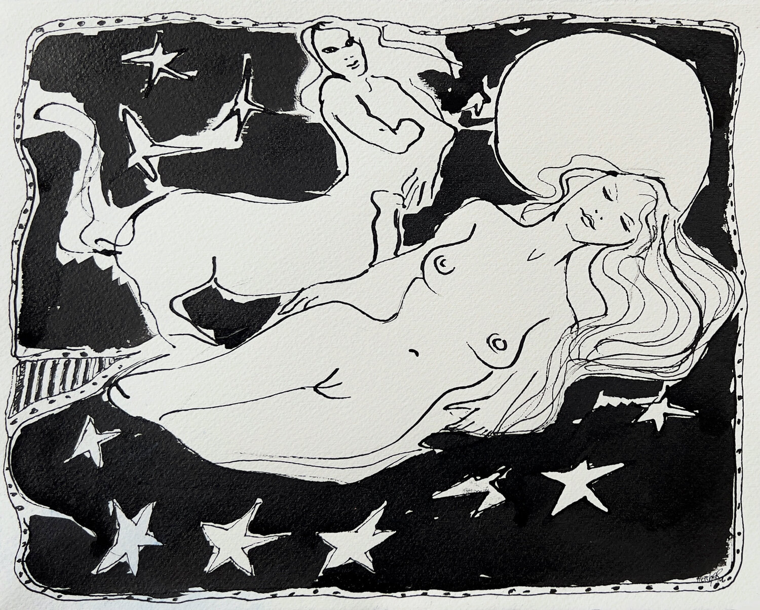 Sleeping Woman with Centaur Stewart Fletcher