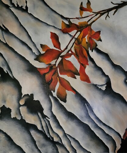 Rock Layers by Barbara Bugg, Painting for Sale on Singulart