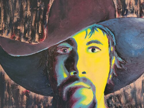City Slicker par Barbara Bugg, Peinture en vente sur Singulart