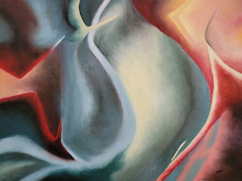 Are you still listening ? van Barbara Bugg, Schilderij te koop op Singulart