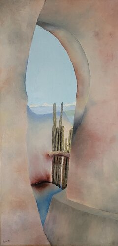 The Hidden Gate de Barbara Bugg, Pintura a la venta en Singulart