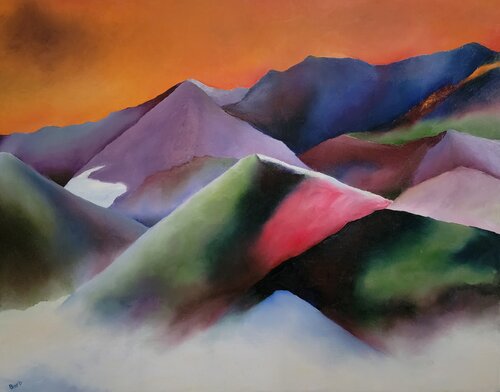 Fire and Ice by Barbara Bugg, 絵画 for Sale on Singulart