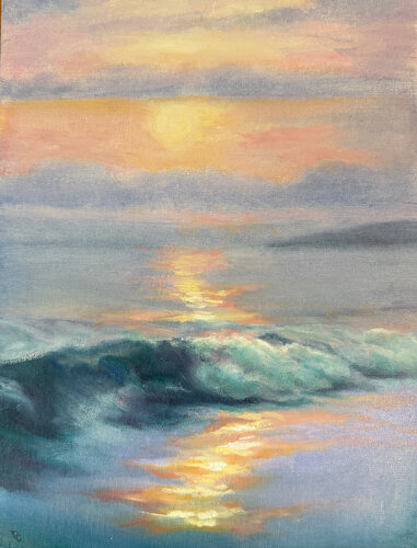 Last Light di Peggy Christiansen, Pittura in vendita su Singulart