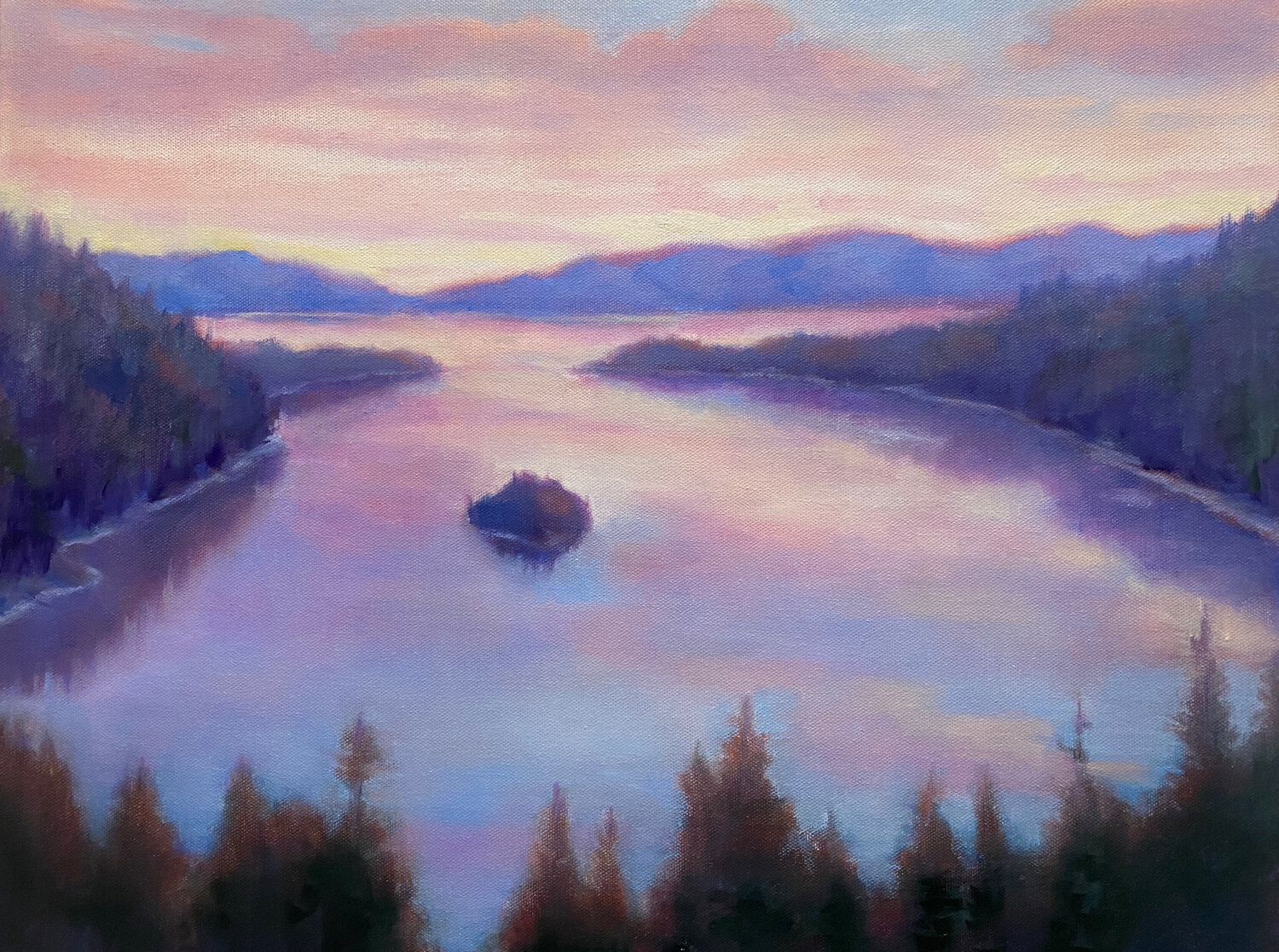 Twilight Serenity - Emerald Bay Peggy Christiansen