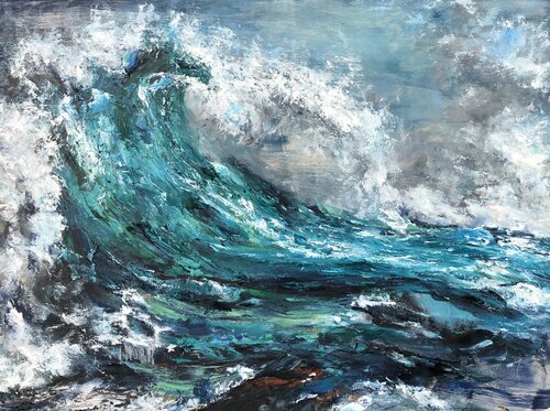 Inner Wave by Tiffany Blaise, Painting for Sale on Singulart