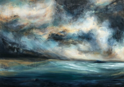 The Moment Between by Tiffany Blaise, Painting for Sale on Singulart