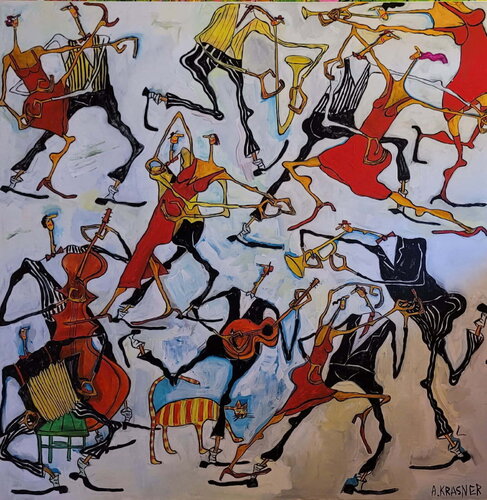 Tango van Ann Krasner, Schilderij te koop op Singulart