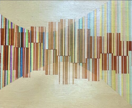 Skyline van Bryan Ida, Schilderij te koop op Singulart