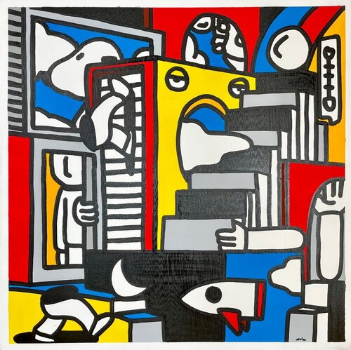 Archi-calm van Melkio, Schilderij te koop op Singulart