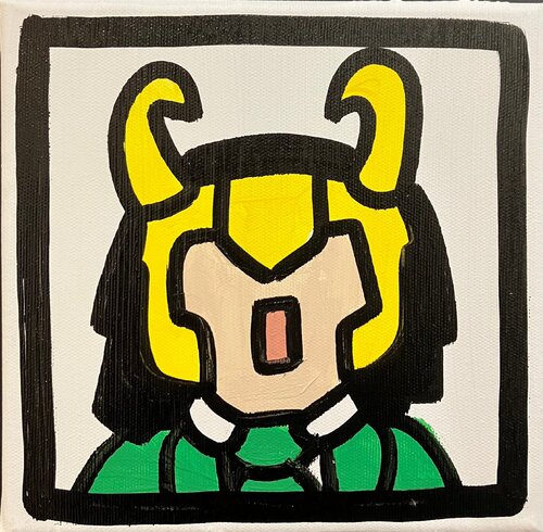 Loki by Melkio, Painting for Sale on Singulart