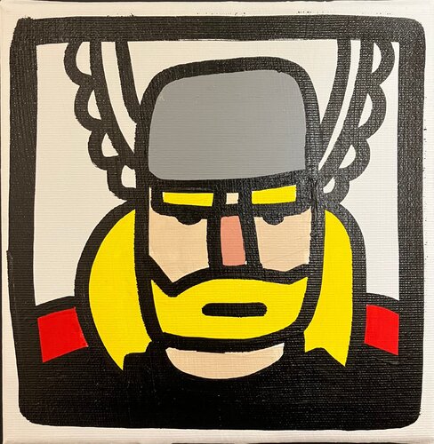 Thor by Melkio, Painting for Sale on Singulart
