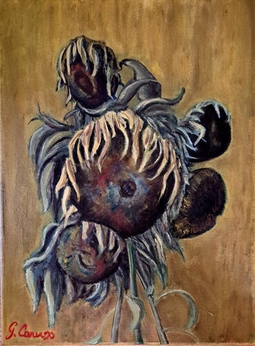 Mazzo di girasoli von Guido Caruso, Malerei kaufen auf Singulart