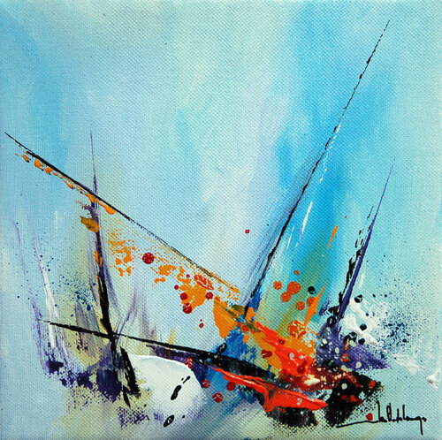 serie 20-20 N°16 de Jean-Claude Lannes, Pintura a la venta en Singulart