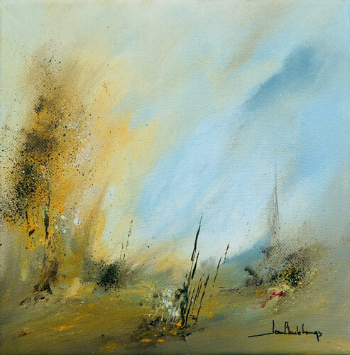 COTEAUX di Jean-Claude Lannes, Pittura in vendita su Singulart