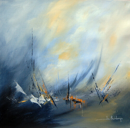 MAREE INTREPIDE by Jean-Claude Lannes, Painting for Sale on Singulart