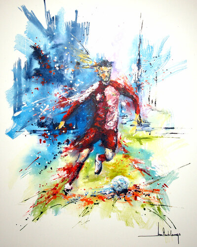 FOOT TIME von Jean-Claude Lannes, Malerei kaufen auf Singulart