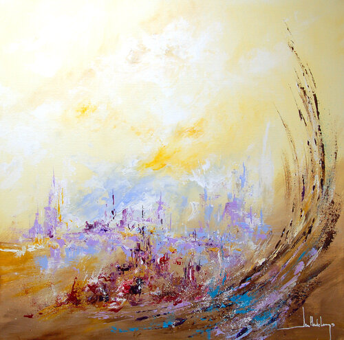 VENT PORTEUR by Jean-Claude Lannes, 회화 for Sale on Singulart