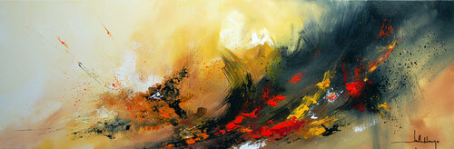 PHOENIX by Jean-Claude Lannes, Painting for Sale on Singulart