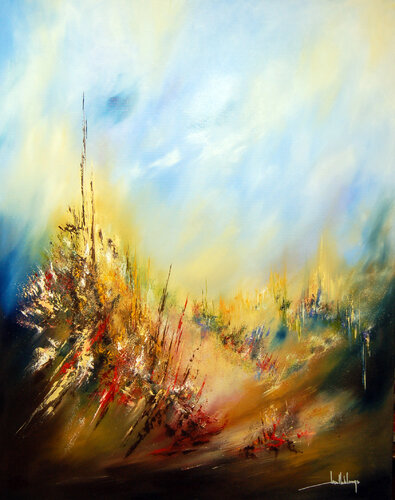 MONTS ET MERVEILLES di Jean-Claude Lannes, Pittura in vendita su Singulart
