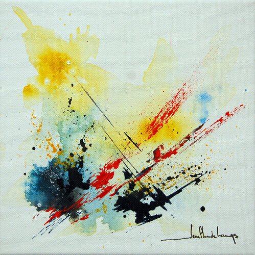 SENSATION N°8 by Jean-Claude Lannes, Painting for Sale on Singulart