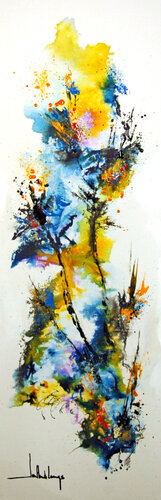 L'ARBRE D'ESPOIR van Jean-Claude Lannes, Schilderij te koop op Singulart