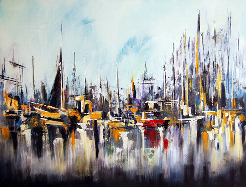 VERTICALITE by Jean-Claude Lannes, 회화 for Sale on Singulart