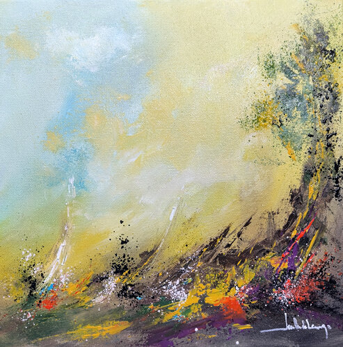 VENT DU SOIR van Jean-Claude Lannes, Schilderij te koop op Singulart