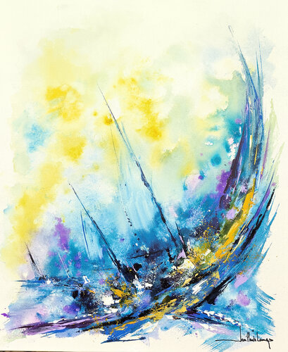 ECLAT D'OCEAN by Jean-Claude Lannes, 회화 for Sale on Singulart