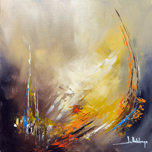 TOURBILLON DORE van Jean-Claude Lannes, Schilderij te koop op Singulart