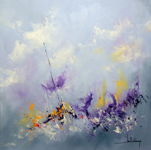 REMOUS DE MER by Jean-Claude Lannes, 회화 for Sale on Singulart