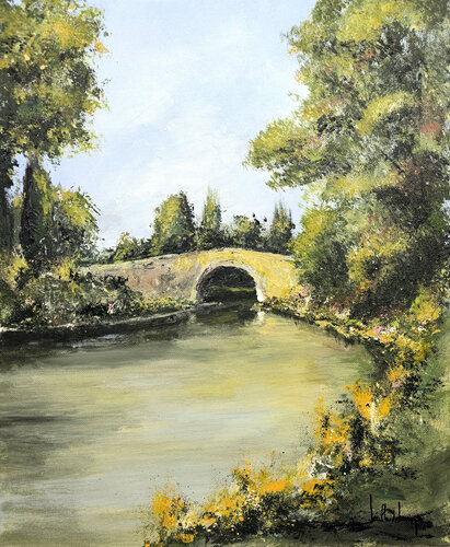 ESPRIT RIQUET van Jean-Claude Lannes, Schilderij te koop op Singulart