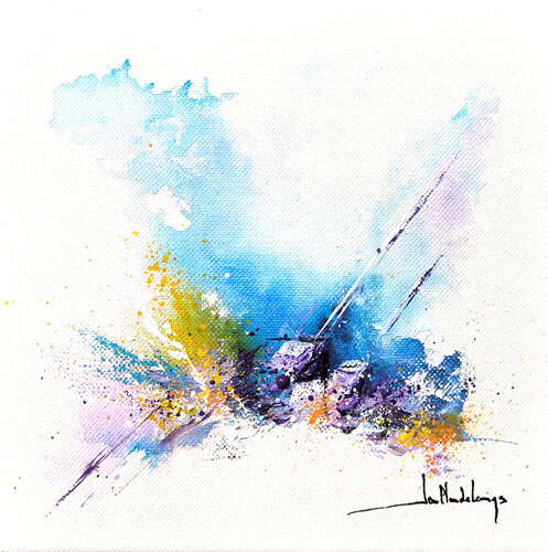 SERIE NATURE 20-20 N°9 van Jean-Claude Lannes, Schilderij te koop op Singulart