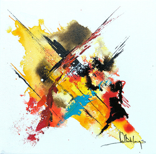 SENSATION N°9 van Jean-Claude Lannes, Schilderij te koop op Singulart