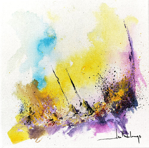 SERIE NATURE 20-20 N°14 by Jean-Claude Lannes, Painting for Sale on Singulart