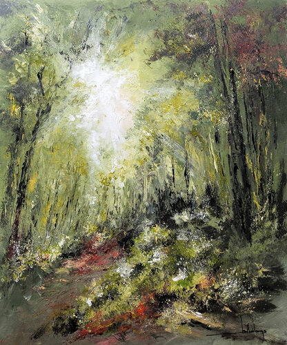 PUITS DE VIE by Jean-Claude Lannes, Painting for Sale on Singulart