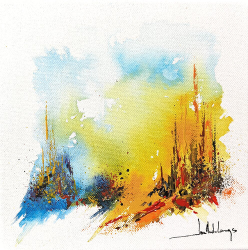 SERIE NATURE 20-20 N°13 di Jean-Claude Lannes, Pittura in vendita su Singulart