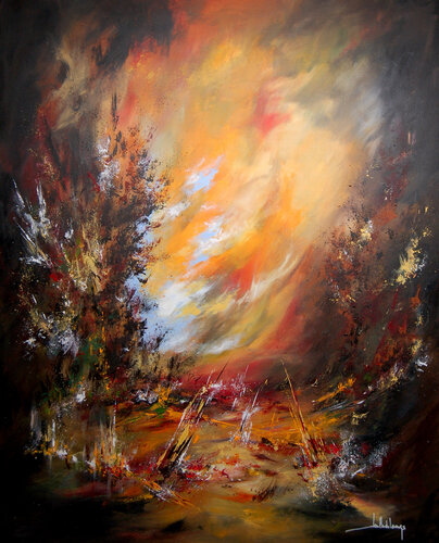 RENOUVEAU di Jean-Claude Lannes, Pittura in vendita su Singulart