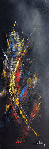 PULSION ARQUEE by Jean-Claude Lannes, 회화 for Sale on Singulart