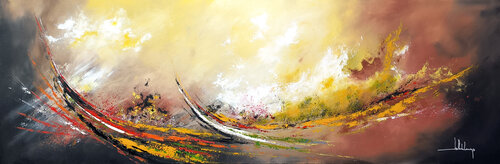 SOUFFLE DE JOIE by Jean-Claude Lannes, 회화 for Sale on Singulart