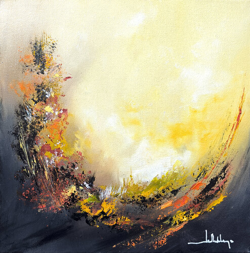 DANSE D AUTOMNE van Jean-Claude Lannes, Schilderij te koop op Singulart