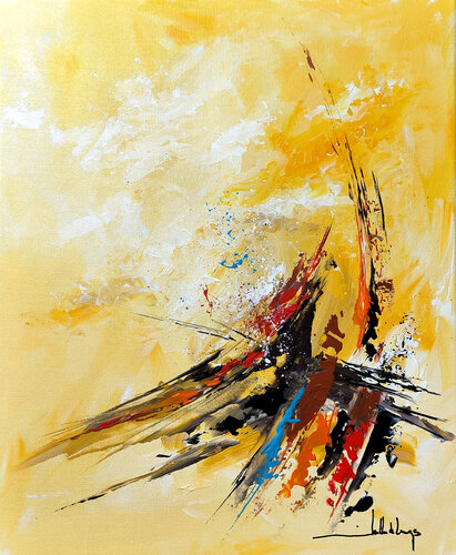 ECLAT DU LEVANT van Jean-Claude Lannes, Schilderij te koop op Singulart