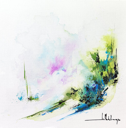 ROSELIERE by Jean-Claude Lannes, 회화 for Sale on Singulart