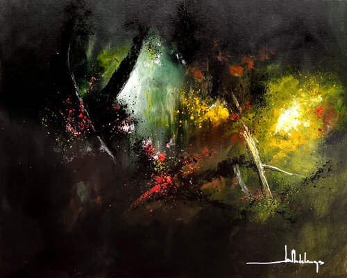 VOYAGE NOCTURNE by Jean-Claude Lannes, Painting for Sale on Singulart